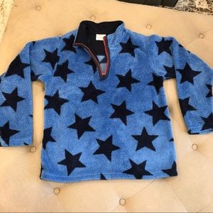 Hannah Andersson Stars Zip-up Fleece